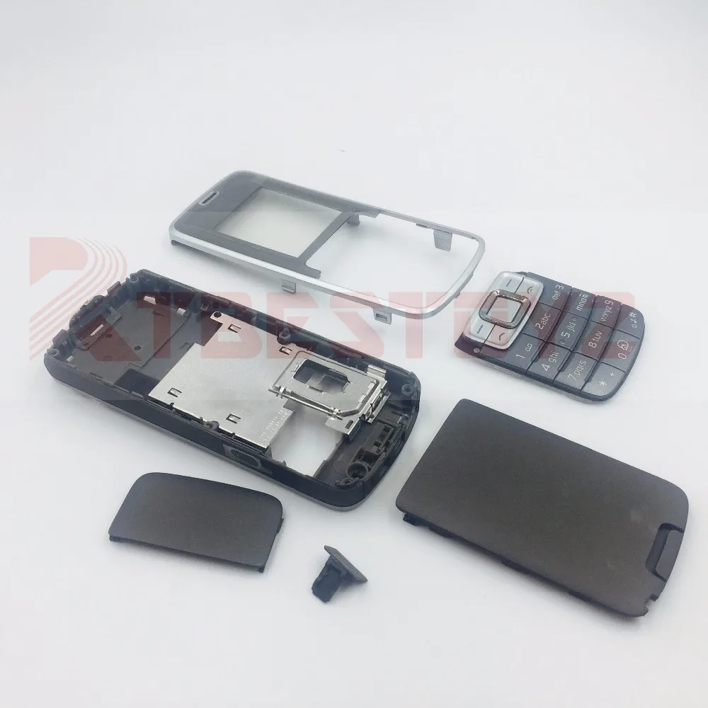 RTBESTOYZ Новый Корпус чехол для Nokia 3109c 3109 полный мобильный телефон с английской