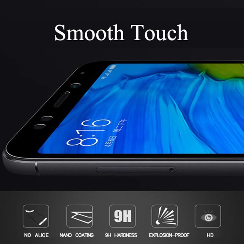 Защитное стекло на Ksiomi redmi 5 plus note pro полное покрытие для Xiaomi xaomi xiomi mi закаленное