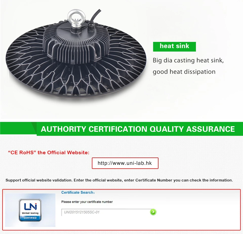 DLC 240W ufo led high bay освещение 5000K 31200 люмен промышленное Внутреннее освещение для мастерской
