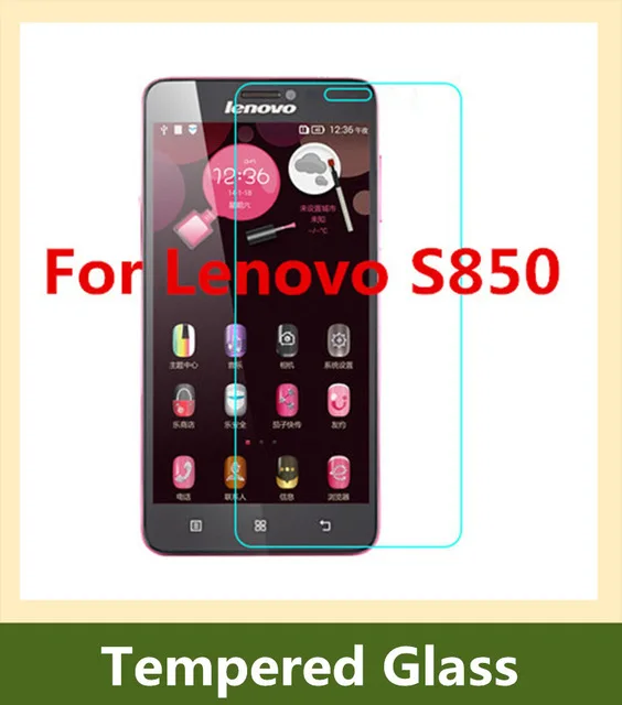 

0,3 мм Тонкая Защитная пленка из закаленного стекла для Lenovo S850 прозрачная защитная пленка для экрана Защитная пленка