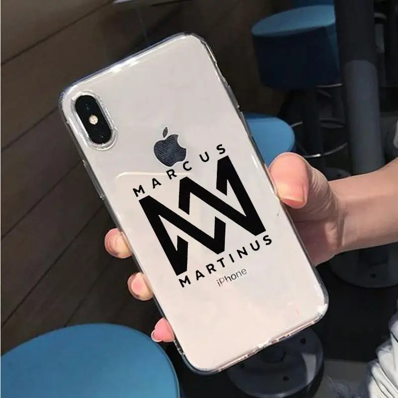 TPU NEW Marcus& Martinus soft silicone TPU Phone Case For iphone X XS Max XR 5 5S SE 6 6SPlus 7 7Plus 8 8Plus 11Pro MAX Soft Case - Цвет: TPU