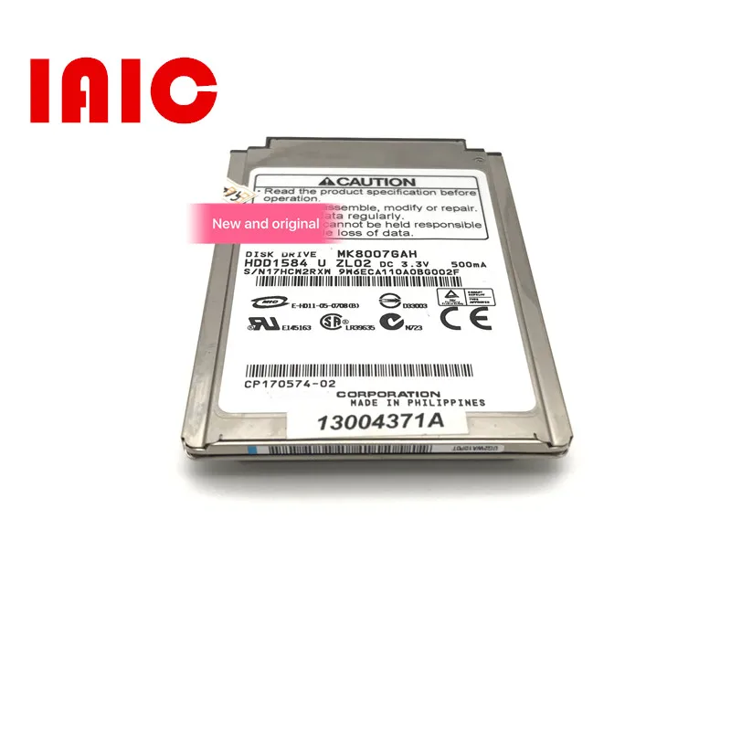 

NEW 1.8" CF/PATA MK8007GAH 80GB 4200RPM Hard Drive replace MK6006GAH MK4006GAH MK4004GAH for laptop