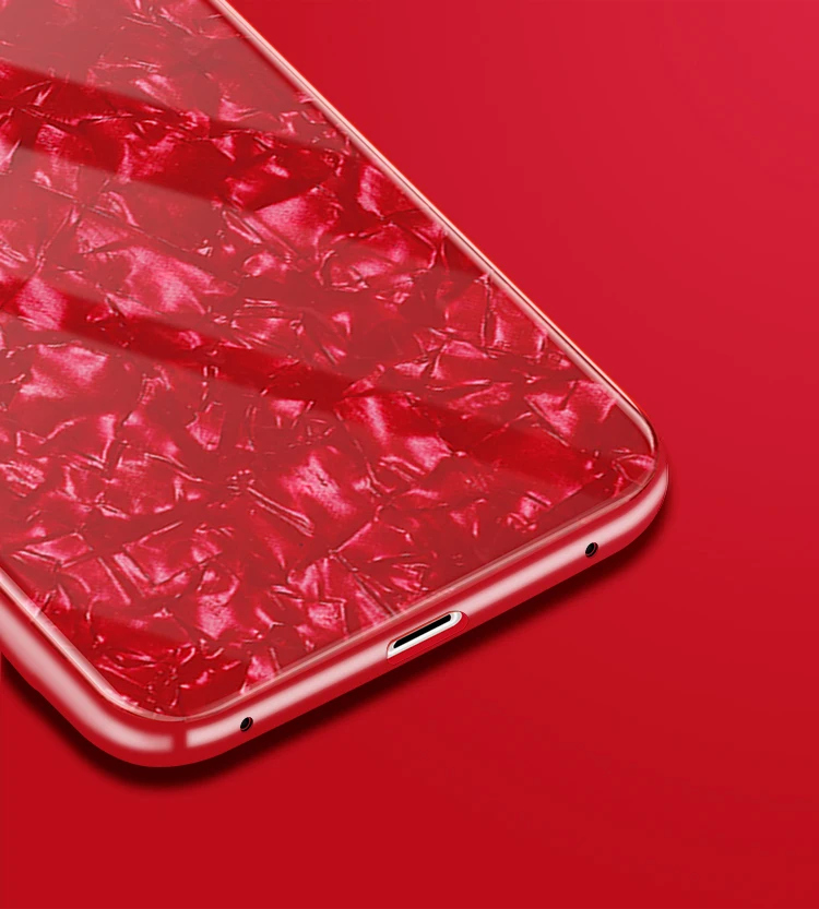 Чехол для Huawei Mate 20 Pro роскошный чехол с силиконовым краем и жестким закаленным