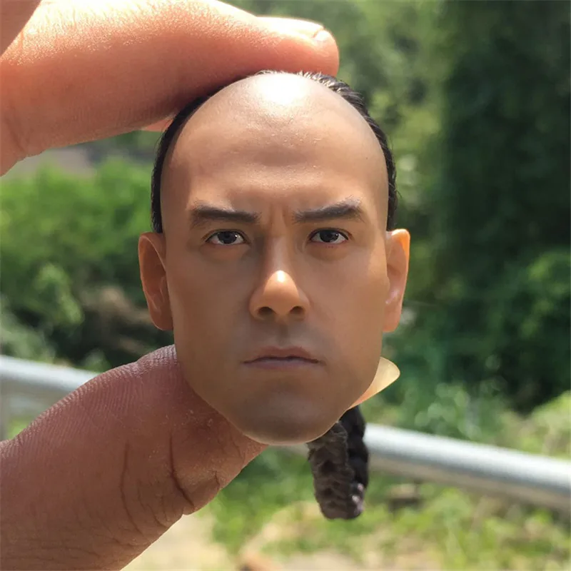 Mnotht 1/6 популярная в Азии голова звезды резной Eddie Peng Yuyan имплантированные волосы