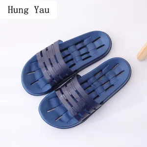 Мужские сандалии, шлепанцы, тапочки, обувь на плоской подошве, лето 2019, модные домашние Тапочки для ванной, Нескользящие повседневные мужские шлепанцы