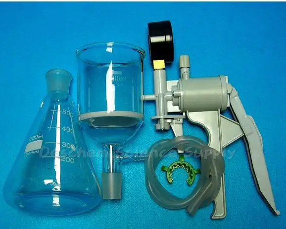 500 мл 24/29 всасывающее фильтрационное устройство 200 Воронка Buchner фляга Erlenmeyer с