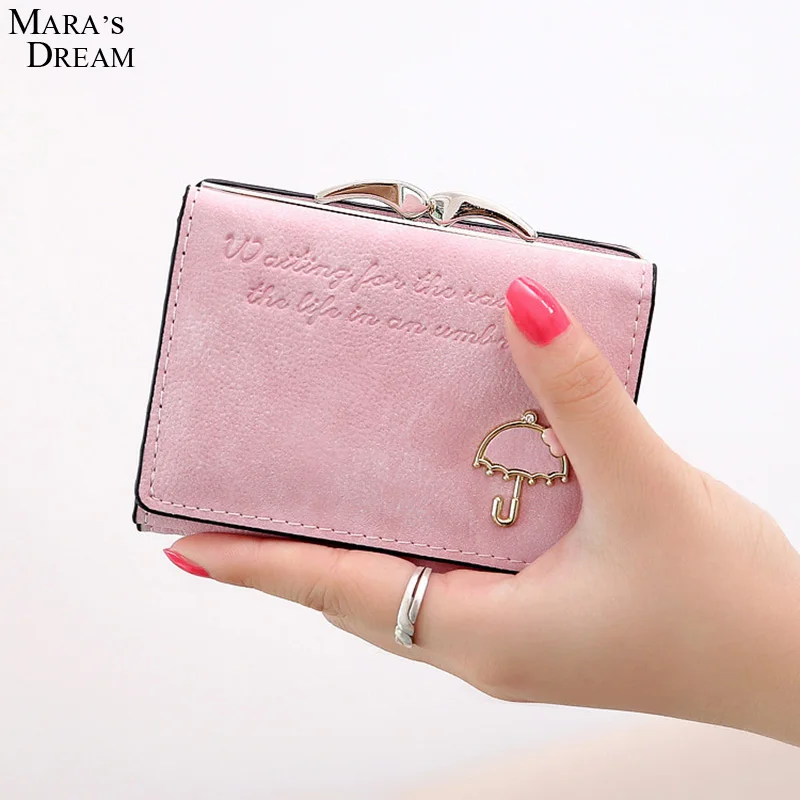 Mara's Dream 2018 женский короткий кошелек на молнии однотонный карамельных цветов
