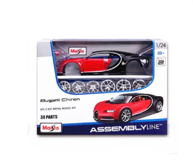 Модель ранней игрушки Maisto 1:24 Bugatti Chiron в коробке|Наземный транспорт| |