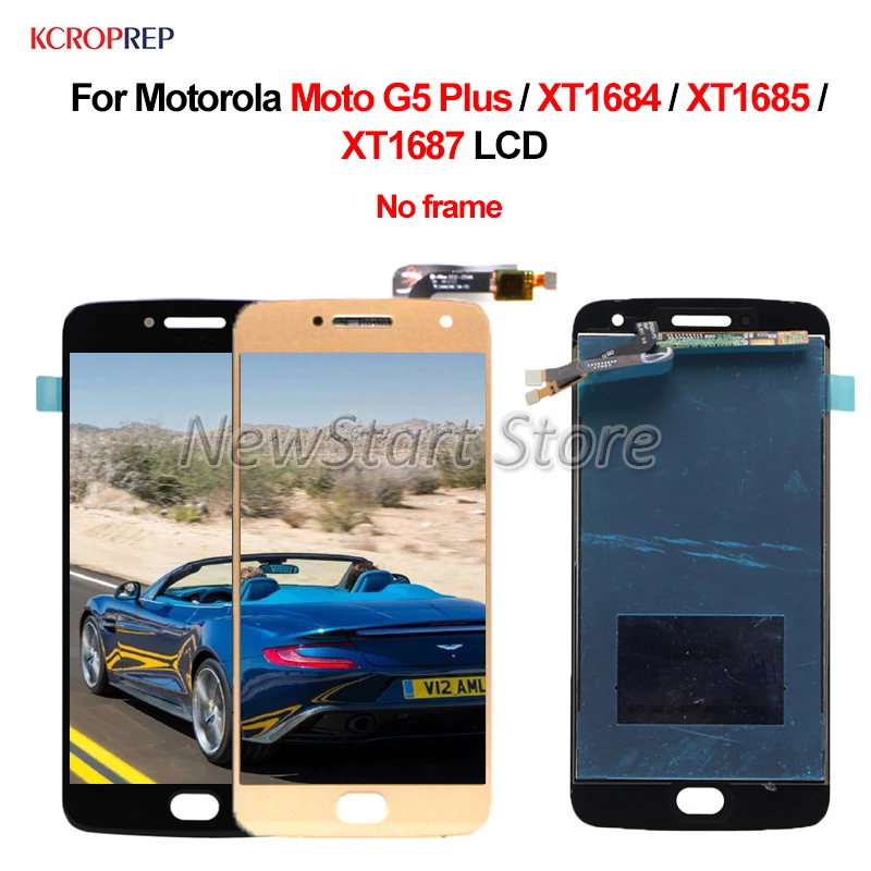 Для Motorola Moto G5 Plus ЖК дисплей сенсорный экран в сборе 5 2 &quotбез рамки для XT1684 XT1685 XT1687