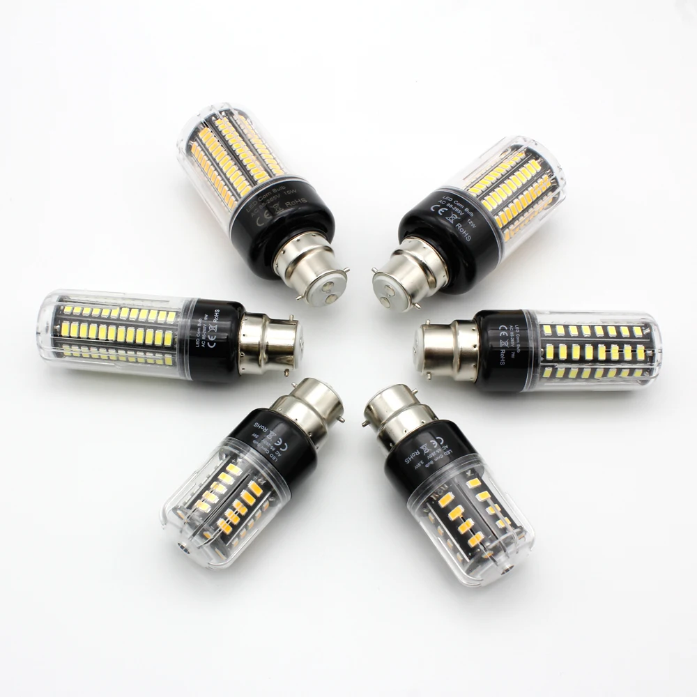 Lampadas 5736 SMD более яркая 5730 5733 светодиодная кукурузная лампа 3 5 Вт 7 8 12 15 без мерцания
