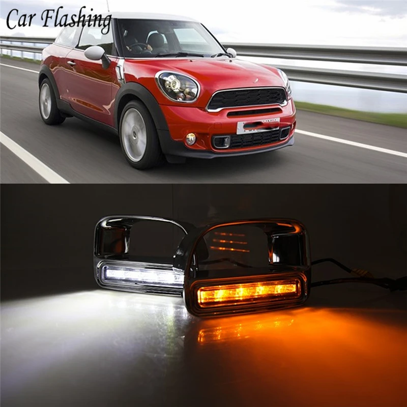 Тюнинг автомобилей 2 шт. для BMW Mini Cooper Countryman светодиодный дневные ходовые огни