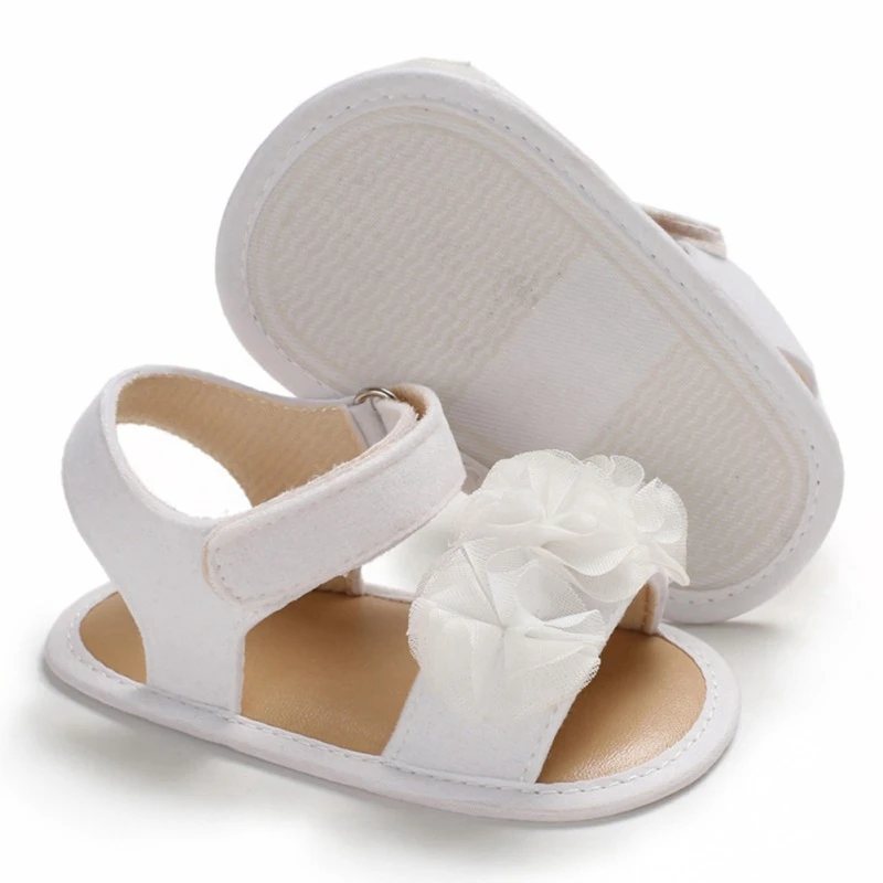 

Baby Girl Sandals Baby Shoes Summer Cotton Cute Baby Girl Sandals Newborn Baby Shoes Soft Sole Beach Sandals