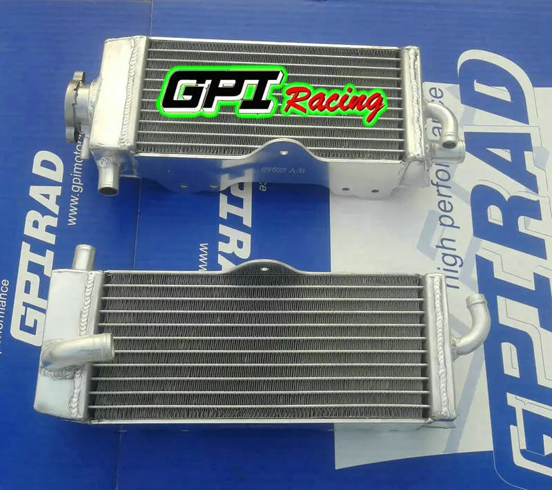 Алюминиевый радиатор для Yamaha YZ125 YZ 125 1996-2001 97 98 99 00 2001 1996 1997 1998 1999 2000 относительной влажности и LH GPI Racing