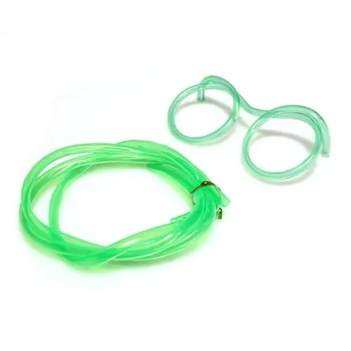 Крутая Мода 4x Новый дизайн очков Питьевая солома смешная Вечеринка день рождения