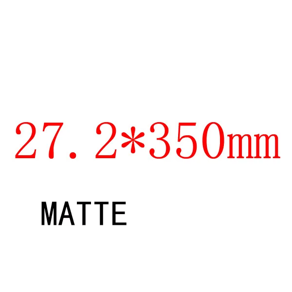 27.2x350 matte MCFK 3K карбоновый Подседельный штырь из углеродного волокна для шоссейного велосипеда MTB велосипедная стойка сидения для горного велосипеда детали 27,2 30,8 31,6x350 400 мм 160 г - Цвет: 27.2x350 matte