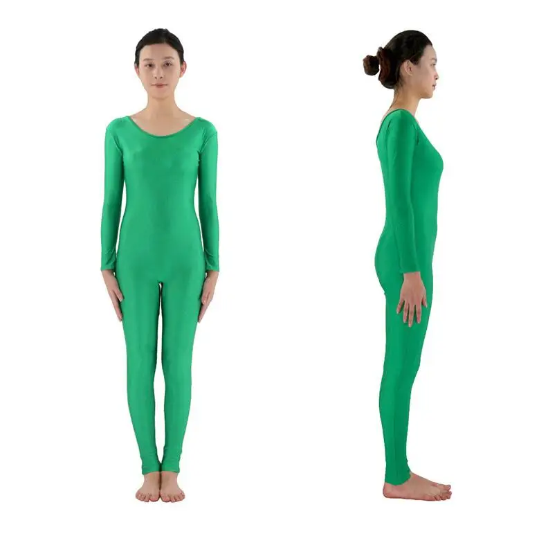 Colour 11 Высокое качество, спандекс, Zentai, для всего тела, Облегающий комбинезон, унисекс, Zentai, костюм, боди, костюм для женщин, трико лайкра, Одежда для танцев - Цвет: Colour 11