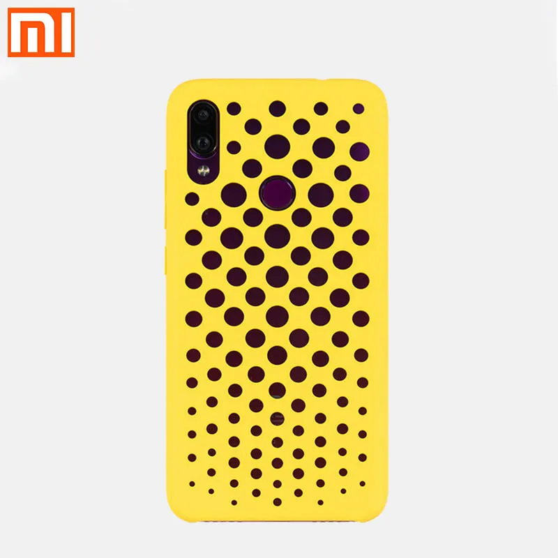 Оригинальный чехол для Xiaomi redmi note7 официальный противоударный из поликарбоната