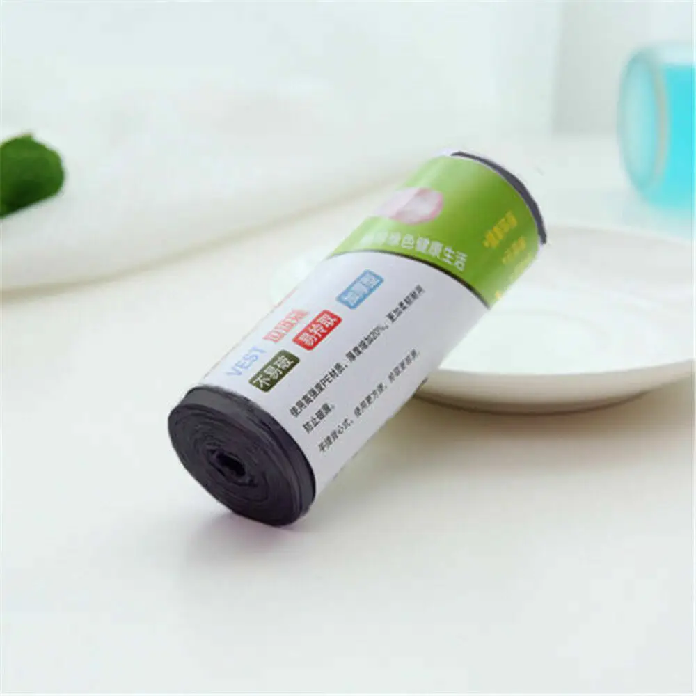 Большие мешки для мусора домашние портативные в жилете кухонные цветные