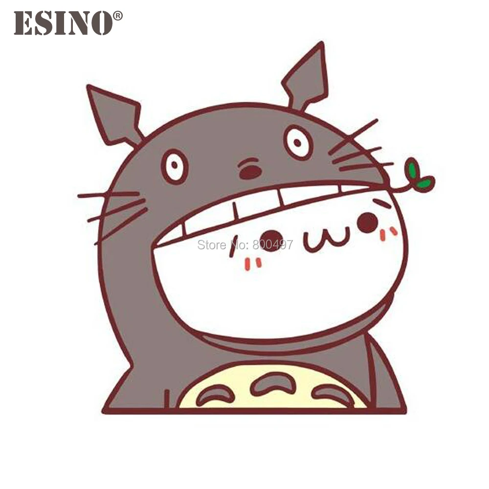 

10 x Car Styling Fashion Decoration Car Accessory Tonari No Totoro Hayao Miyazaki Creative Sticker Car Whole Body Vinyl Decal