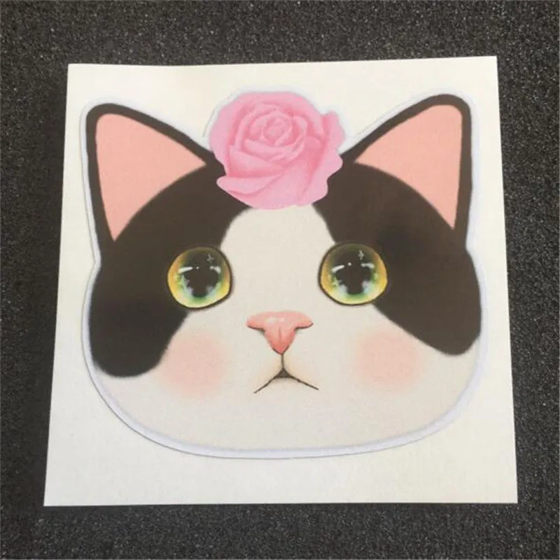 EatingBiting (R) X1 Лаки кошка котенок DIY Графика наклейки Наклейки для декора Тетрадь