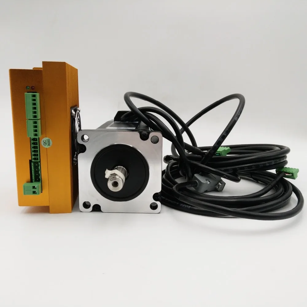 Комплект шагового привода двигателя с замкнутым циклом DSP 20 70VAC/30 ~ 100VDC 2PH 6A 8.5NM NEMA34