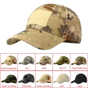 Тактическая армейская кепка, уличный бейсбол, спортивная полоса Snapback, военная кепка, камуфляжная шляпа, простота, армейская камуфляжная охотничья кепка для мужчин