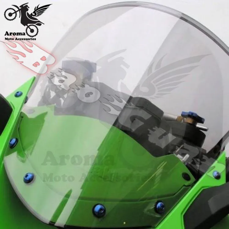 10 шт. Золотая мотоциклетная гайка крепления ветрового стекла для yamaha honda suzuki