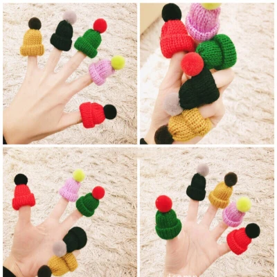 10 шт. мини Помпон мяч вязаная шапка DIY кукла декоративные принадлежности чехол для телефона швейное изделие для сумки художественные материалы для рукоделия детское украшения для волос