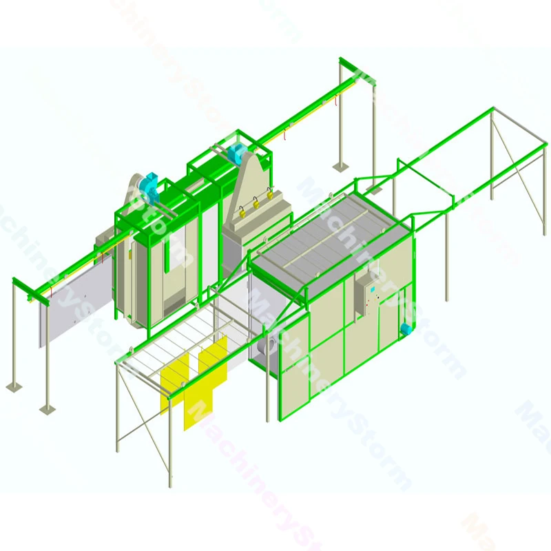 Ручное порошковое покрытие линия по производству порошковых распылителей