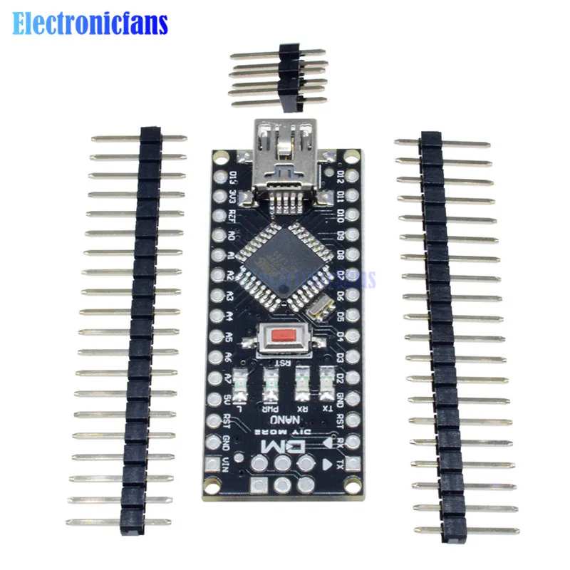 10 шт. плата контроллера Mini USB PL2303TA Nano 4 0 3 ATmega328P для Arduino 5 В 16 м драйвер Набор