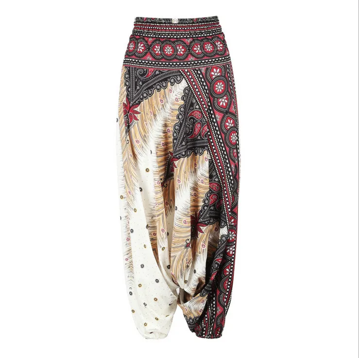 Женские Штаны Для Йоги комбинезон с вырезом шаровары из хлопка/вискозы