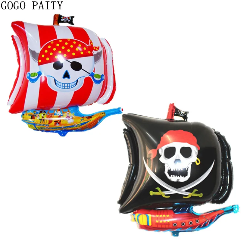 GOGO PAITY Бесплатная доставка Новый мультяшный пиратский корабль алюминиевый