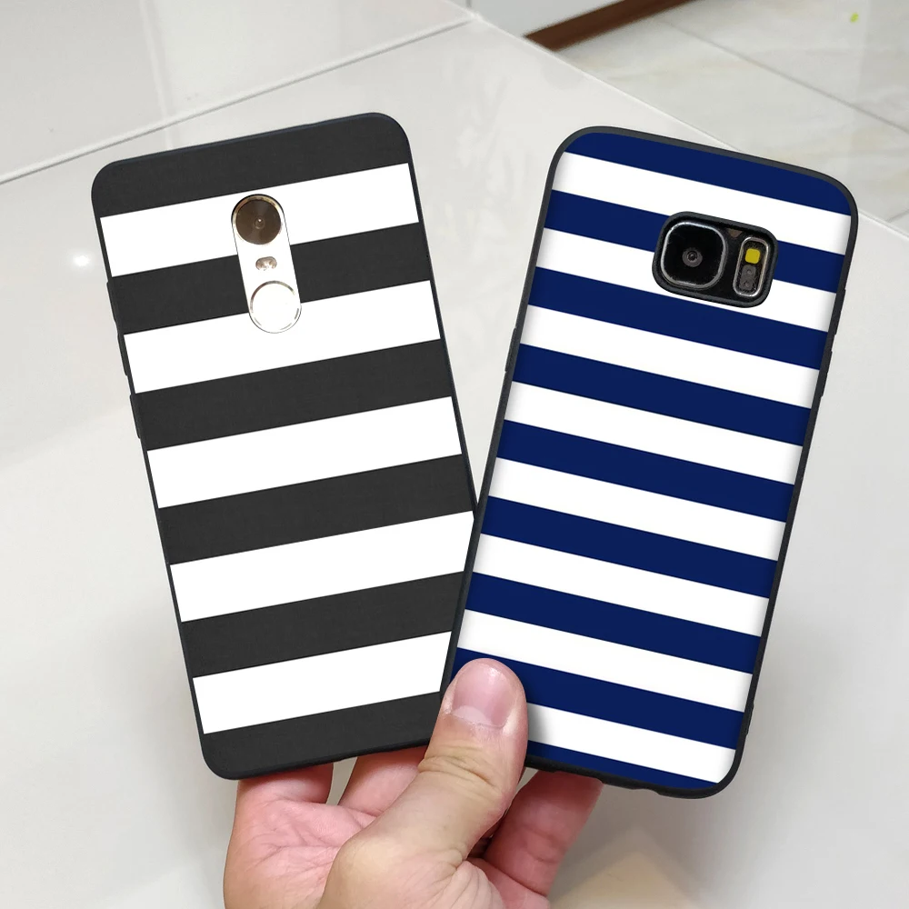 Полосы Силиконовый мягкий ТПУ чехол для телефона задняя крышка Xiaomi5 5c 5S 5x6x8 8se Redmi 5