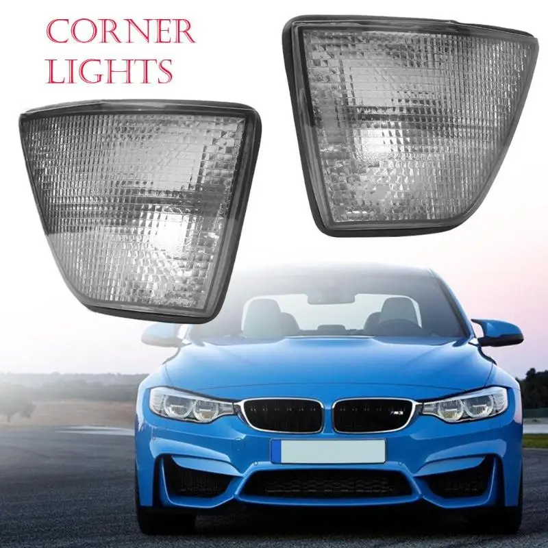 1 пара Дымчатых автомобильных угловых ламп для 3 серий E36 4DR 1992 1998 Вес изделия 132 г