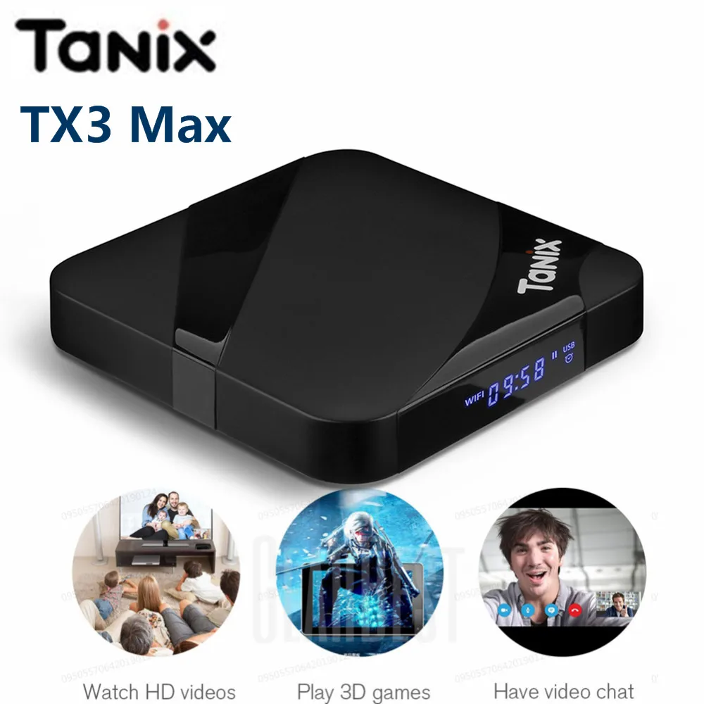 Tanix TX3 Max ТВ Box Android 7 1 Amlogic S905W с новыми Алиса в стране и 2 Гб Оперативная память 16