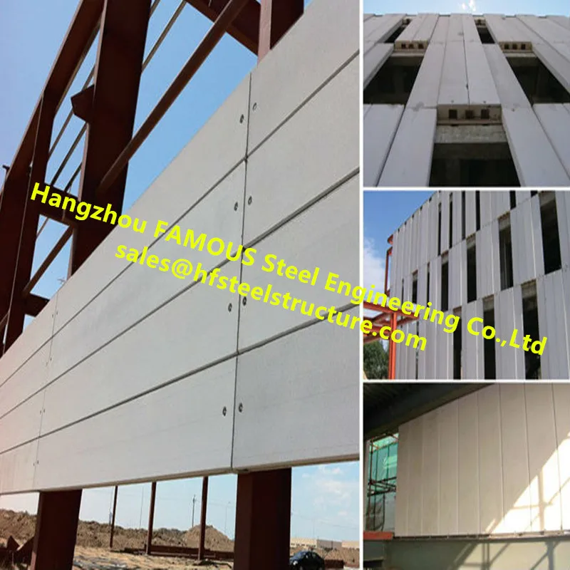 Большой проект промышленного завода FASEC Prefab I панель для наружной стеновой панели