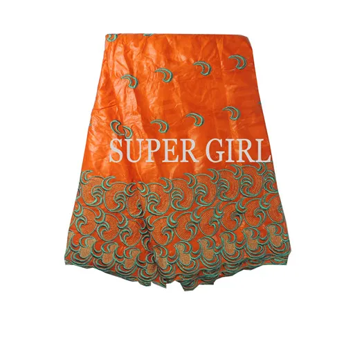 Новинка 2017 года популярный дизайн Африканский Базен вышитые черный кружевной