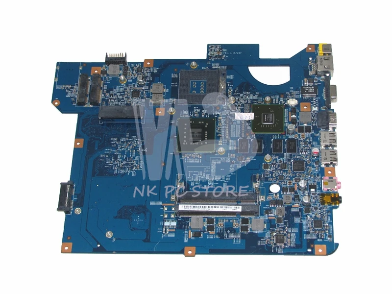 Материнская плата для ноутбука Gateway NV54 материнская 554BU01031 488.4bu01.01n PM45 DDR2 Бесплатный