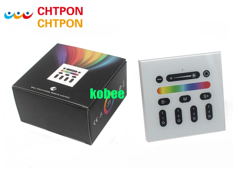 Mi light 2 4G 4 зонный сенсорный экран RGB RGBW светодиодный контроллер Беспроводной RF