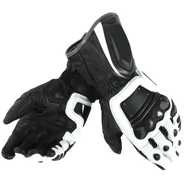 

Motorcycle Leather Gloves Dain 4 Stroke Long Gloves for Motorbike Off-Road Racing Biker