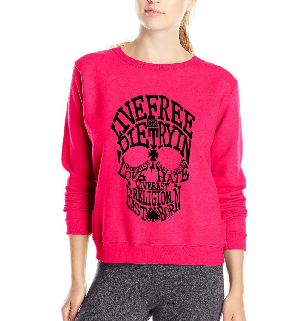 Новое поступление 2021 весенне-зимняя Толстовка в стиле рок-панк женская уличная