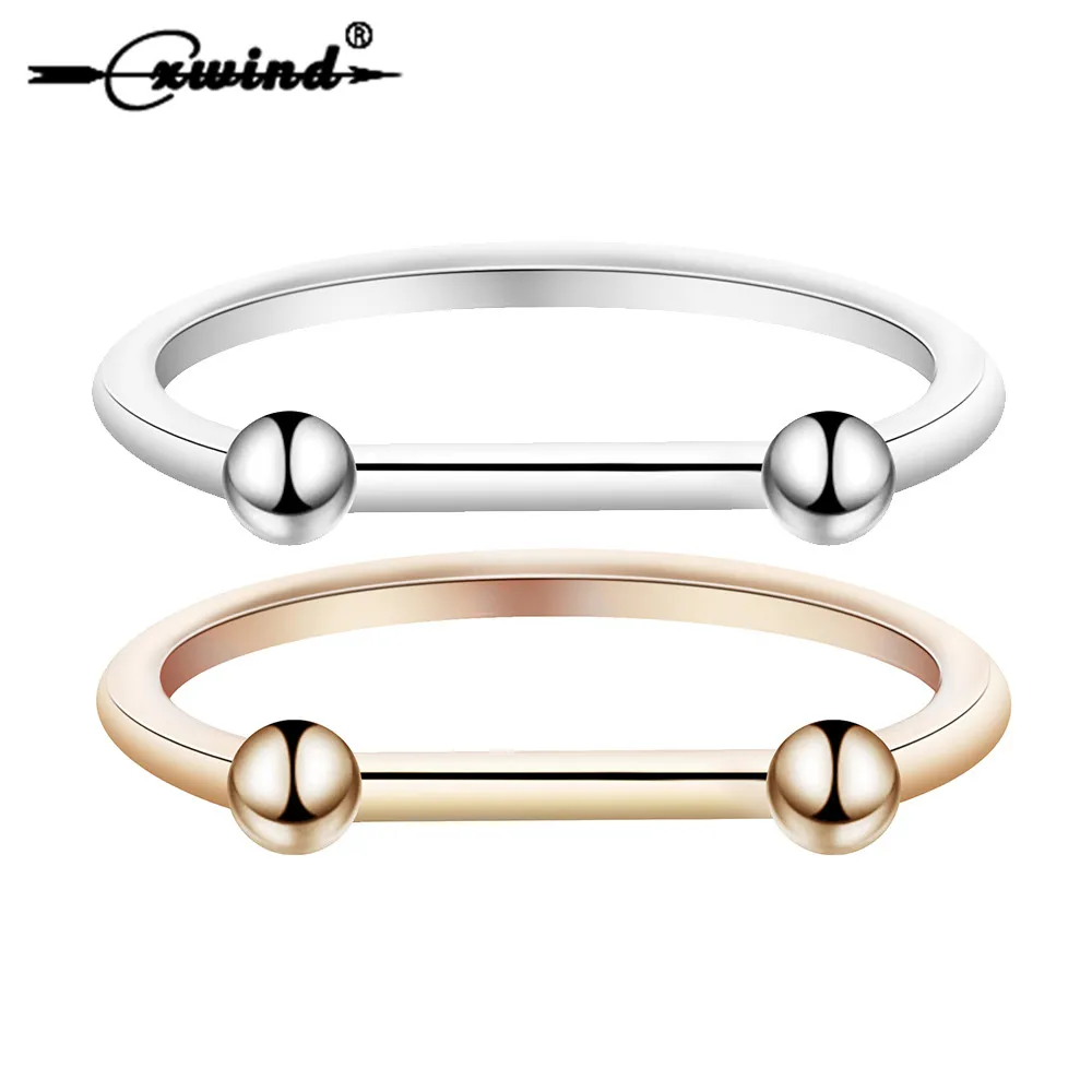 

Cxwind Gold-color Wedding Bands U Shape Ring for Women Men Geometric Knuckle Jewelry Engagement Rings Anniversary Gift