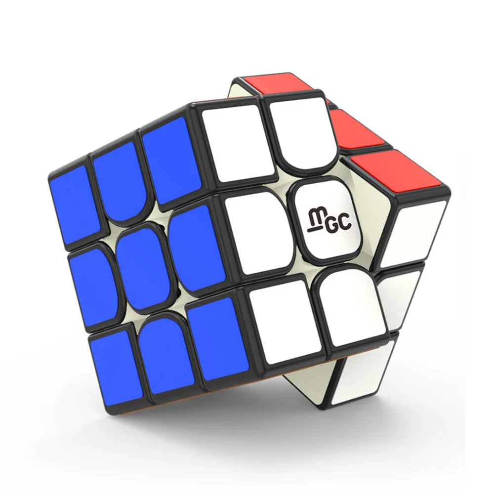 Yj MGC 3x3x3 Магнитный Нео Куб Магия Черный/Смешанные Цвета Головоломка Скорость для Тренировки Мозга Игрушки Для Детей Взрослых.