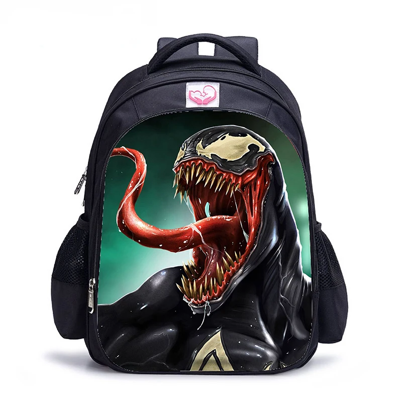 16 дюймов Venom рюкзак мешок книги для детей Для мужчин рюкзаки для мальчиков детей школьные сумки для подростков Mochila
