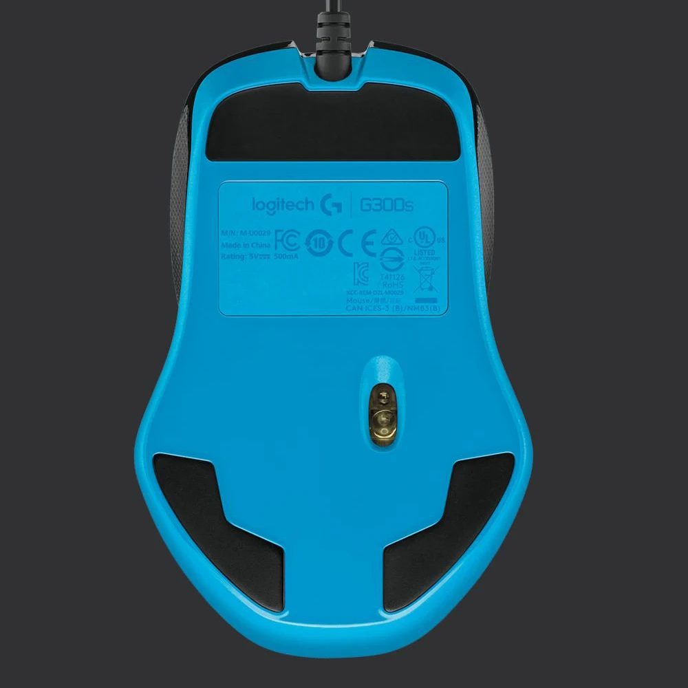 Logitech Original Mouse G300S оптическая игровая мышь 2500 DPI для ноутбука ПК геймер Play Overwatch