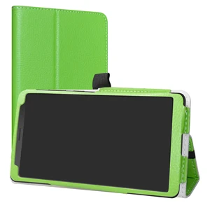 Чехол для планшета Lenovo Tab V7 7,0 дюйма, складная подставка, чехол из искусственной кожи с эластичной застежкой