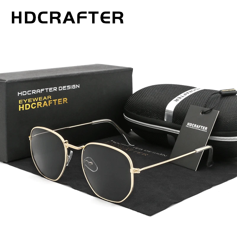 Hdcrafter брендовые женское зеркало солнцезащитные очки для мужчин квадратные UV400
