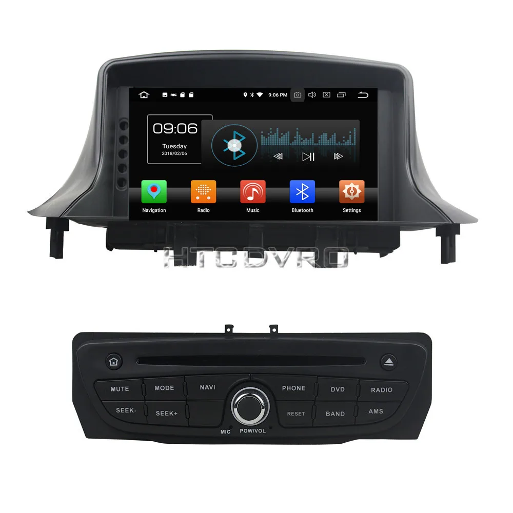 YMODVHT 7 дюймов Android 8 0 Восьмиядерный PX5 4 ГБ Автомобильный DVD плеер Радио Стерео GPS для