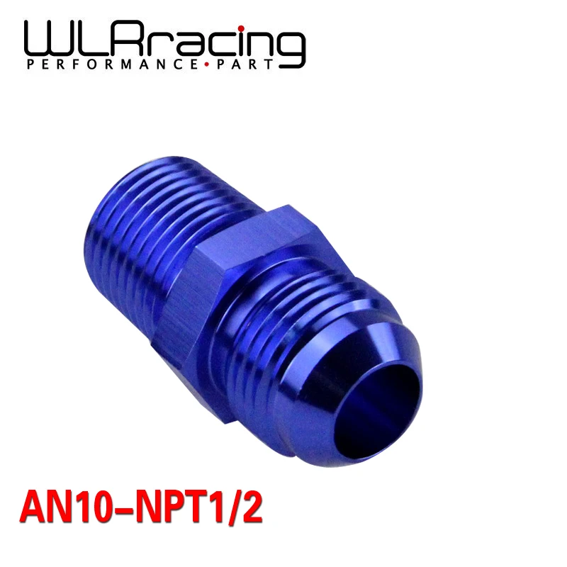 WLR RACING (AN10 NPT1/2) прямой адаптер AN10 на 1/2 NPT расклешенные фитинги автоматический