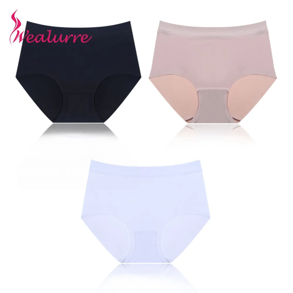 Wealurre Для женщин Трусики для seamless Boyshort плюс Размеры xxxl сексуальные растяжения